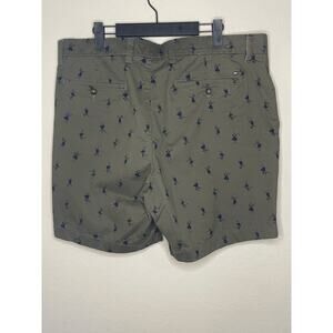 Tommy Hilfiger Men’s THFlex 7” Olive Green Hula Printed Shorts - Size 36